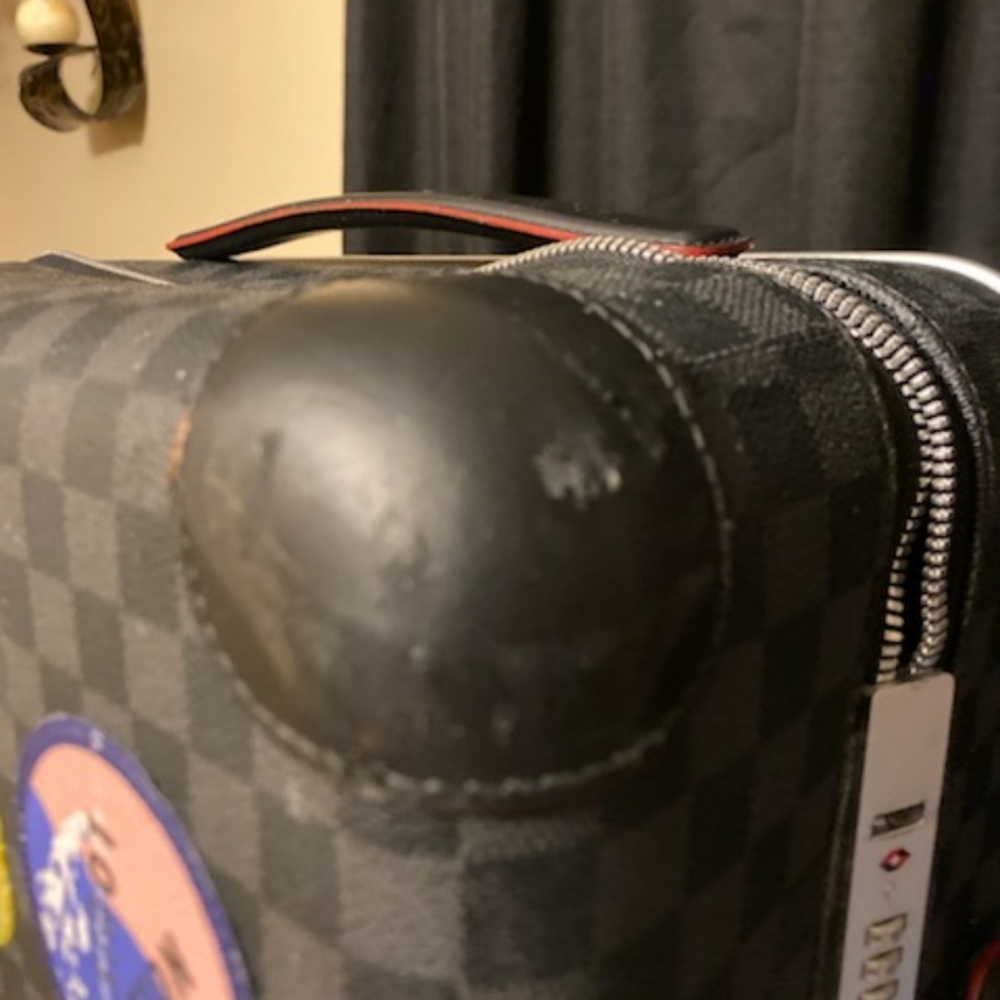 Louis Vuitton Multicolor Patchwork Checkered Bag - image 5